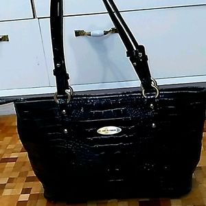 Alligator Brahmin purse